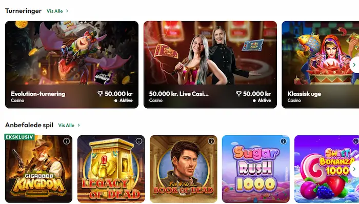 Casinostuen Casino Danmark spil